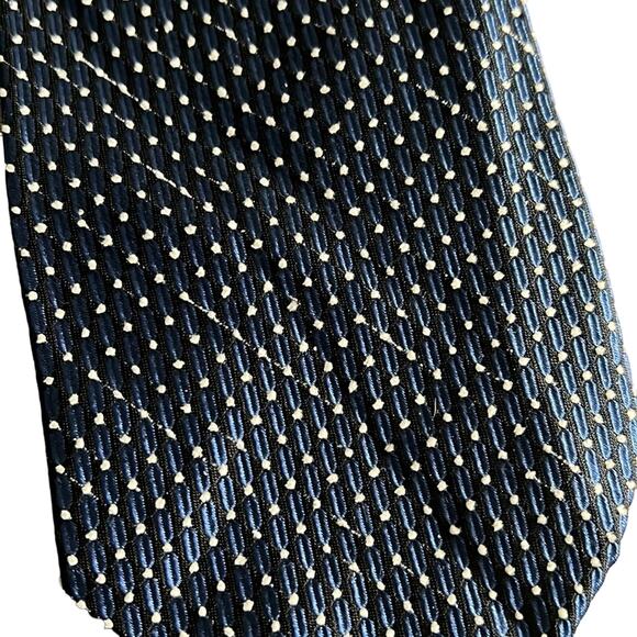 Robert Talbott Nordstrom Blue Tie Hand Sewn 100% Silk From Italy Made In USA - Picture 4 of 8